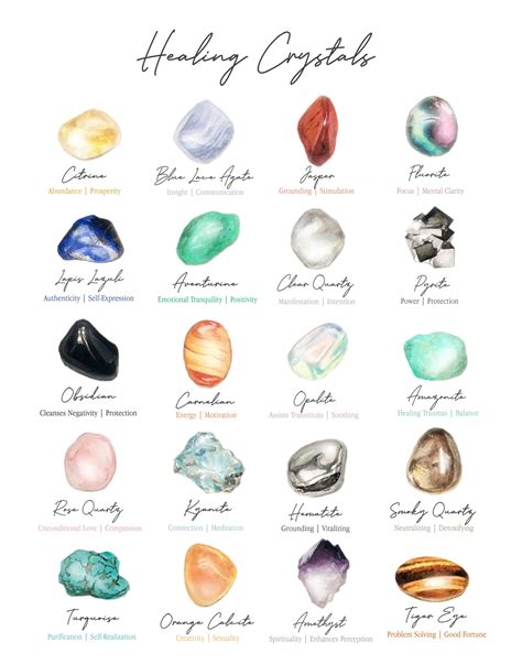 Magic wellness crystals